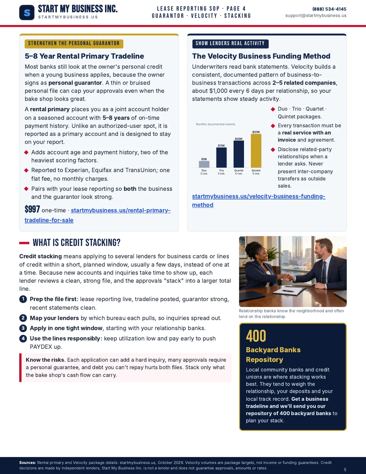 Page 5 of 6, Guarantor, velocity and credit stacking