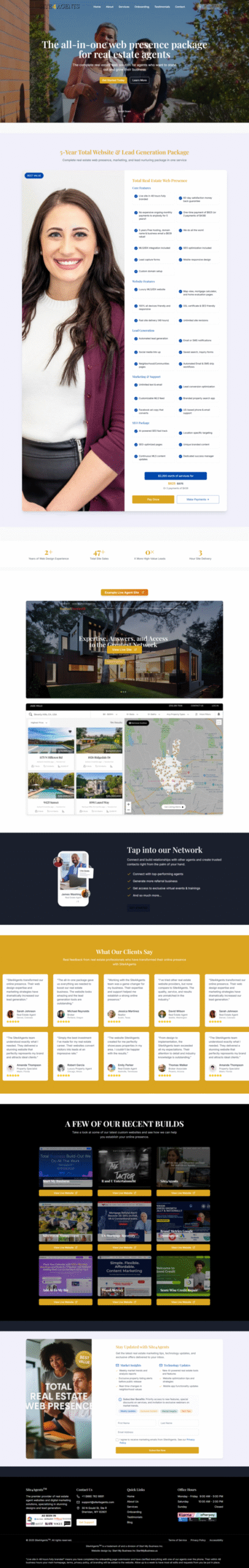 Site4Agents Website